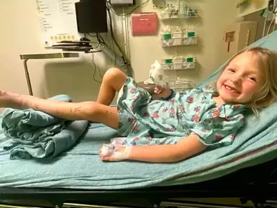 독사 물린 6세 소녀 씩씩하게 회복