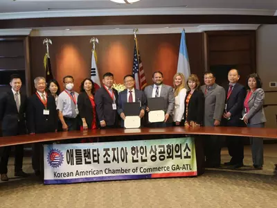 한인상의 귀넷상의와 상호협력 양해각서 체결