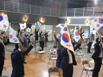 팬데믹에도 한인들 '대한독립만세' 외쳐