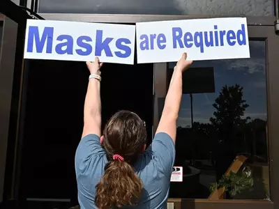 새 행정명령에 지방정부들 앞다퉈 마스크 조례 시행