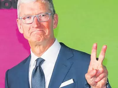 애플, 사상 첫 시가총액 2조달러 장중 돌파