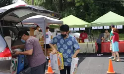 밀알 사랑의 바구니 나눔행사 개최