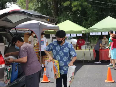 밀알 사랑의 바구니 나눔행사 개최