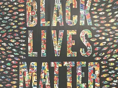 '흑인 생명도 중요' 포스터 배경 수업 귀넷 교사 해고 위기