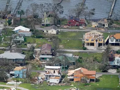 〈사진〉 4등급 허리케인 로라가 남긴 초토화 현장