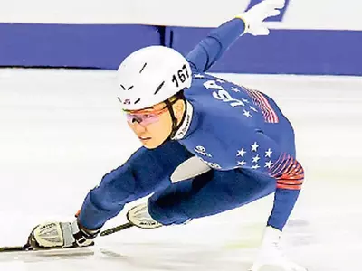 미 숏트랙 국가대표 토마스 홍 선수 “감독 부당대우에 활동중단”