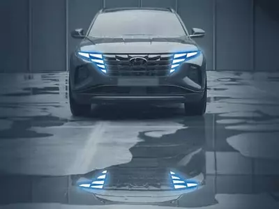 날개 모양 주행등… 5년 만에 나온 신형 투싼