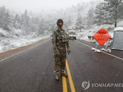 폭염 하루 만에 영하로 떨어진 미국 콜로라도주 날씨