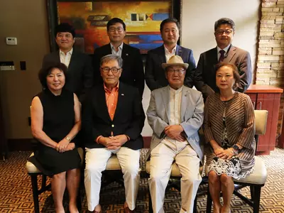 박선근 회장, 동남부한인회연합회 신임집행부 초청 오찬