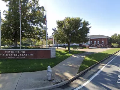 둘루스 공공안전센터 울타리+출입문 설치