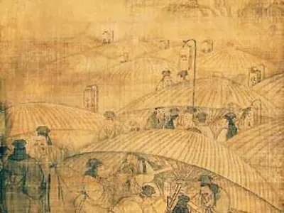 단원 ‘공원춘효도’ 한국 돌아간다