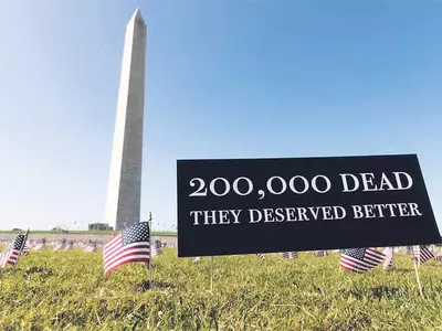 미 사망자 20만… 전쟁보다 무서운 코로나