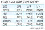 SAT 아시안 부동의 1위