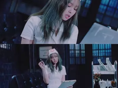 블랙핑크, MV 속 간호사 성적 대상화 논란..YG ‘침묵’