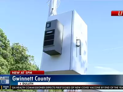 “스쿨존 안전속도 꼭 지키세요”