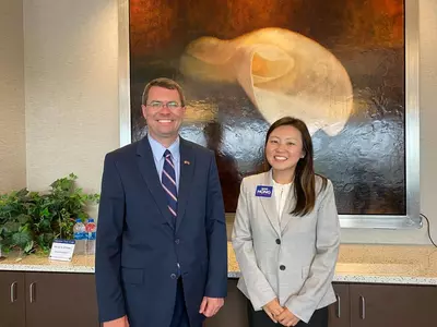 홍수정 후보 한인 투표참여 당부