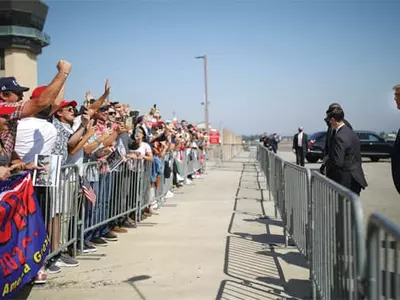 트럼프, OC 방문 기금모금