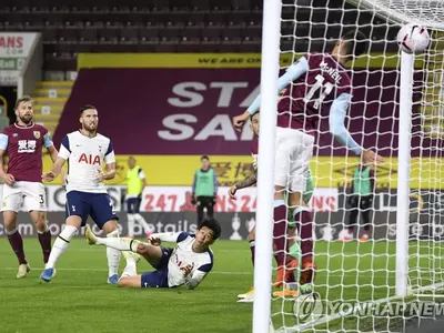 4경기연속골·시즌10호골·득점 1위…9개월 만에 '머리' 쓴 '손'