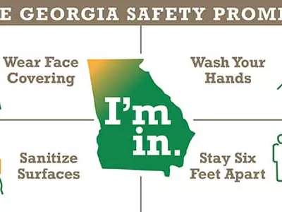 조지아주 코로나19 2차 대유행 경고