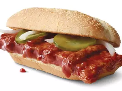 맥도널드 인기메뉴 맥립 샌드위치