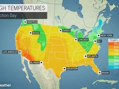 대선 당일 날씨 '맑음'…현장 투표율 끌어올리나