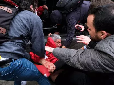 총 쏘고 최루액 뿌리고…미 대선 개표도 안했는데 곳곳 폭력사태