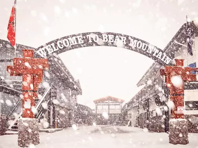 남가주 겨울 추위… 빅베어엔 폭설