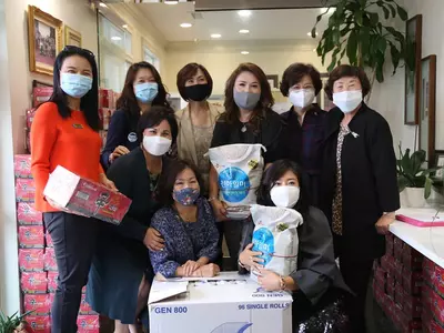 여성경제인협회 AARC에 싱글맘 돕기 물품 기부