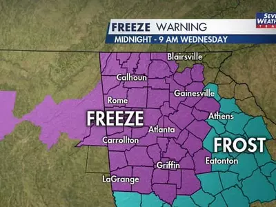 18일 노스조지아 한파주의보..히터 가동 필요