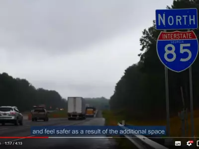 I-85 확장 프로젝트 2단계 온라인 기공식