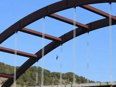 60m 다리 위에서 점프한 미국 유튜버 두개골 골절