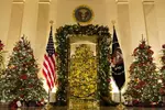 백악관이 공개한 올해 성탄절 트리