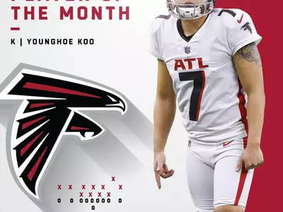 NFL 필드골 1위 구영회, 11월의 스페셜팀 선수 선정