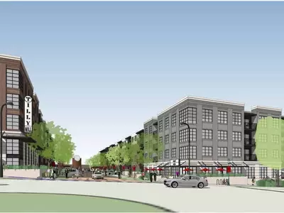 도라빌 더빌리지엣틸리밀크로싱, 재개발 시작