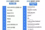 올해 국내 구글 검색어 1위는 코로나…2위는 미국 대선