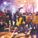 트럼프 지지자-반대파 시위대 충돌 난투극