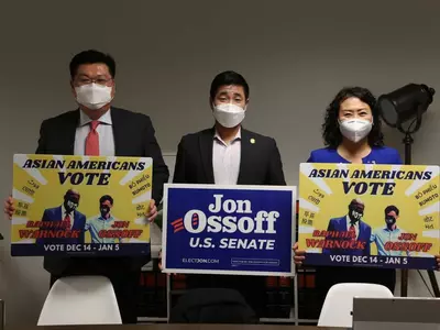 "한인들을 위해 일할 민주당 후보 찍어달라"