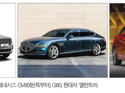 현대차 3개 모델 `북미 올해의 차’최종 후보