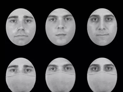 마스크 쓴 상대방 제대로 알아볼 확률 15% 줄어들어