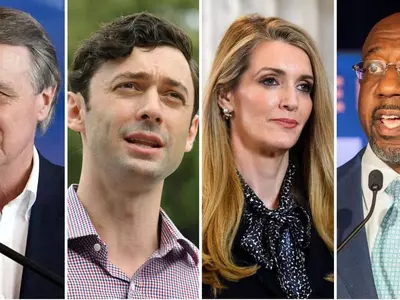 결선 여론조사 오차 내 퍼듀, 워녹 근소 우세