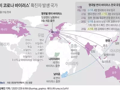 '변이 코로나19 막자' 각국 입국규제 등 비상…검역망 속속 뚫려