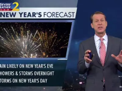 올해 마지막 날, 천둥 번개 온다