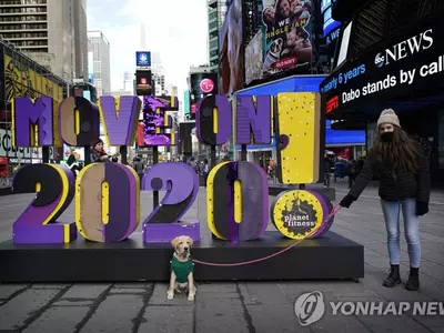 신년맞이 뉴욕 볼드롭도 TV로만…'아이 윌 서바이브' 울려퍼진다