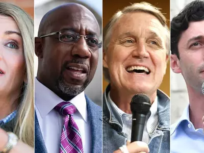 조지아는 새해 벽두 결선투표 전쟁