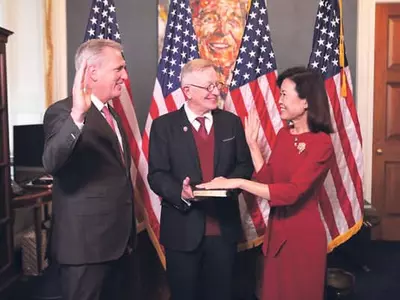 117대 연방의회 개원, 한인 여성의원들 취임 선서