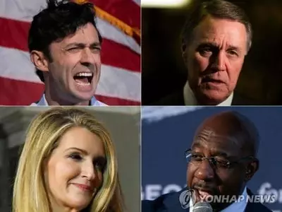 '상원 다수석' 조지아 출구조사 예측불허…"박빙 승부"