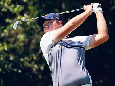 ‘컴퓨터 샷’ 날린 임성재, 아쉬운 그린 플레이