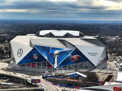 풀턴, 벤츠구장 대형 백신 접종장소로 사용