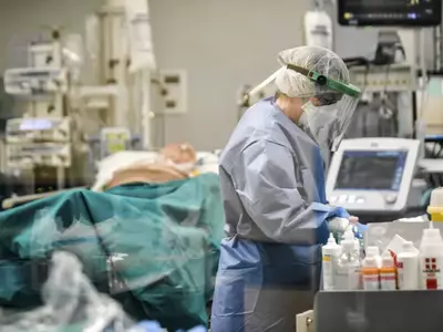 조지아주 더 이상 병상이 없다