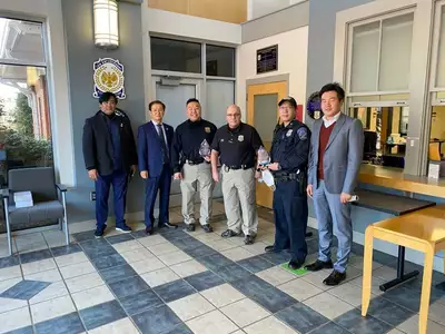 범죄예방위 한인 법집행관에 감사패 전달